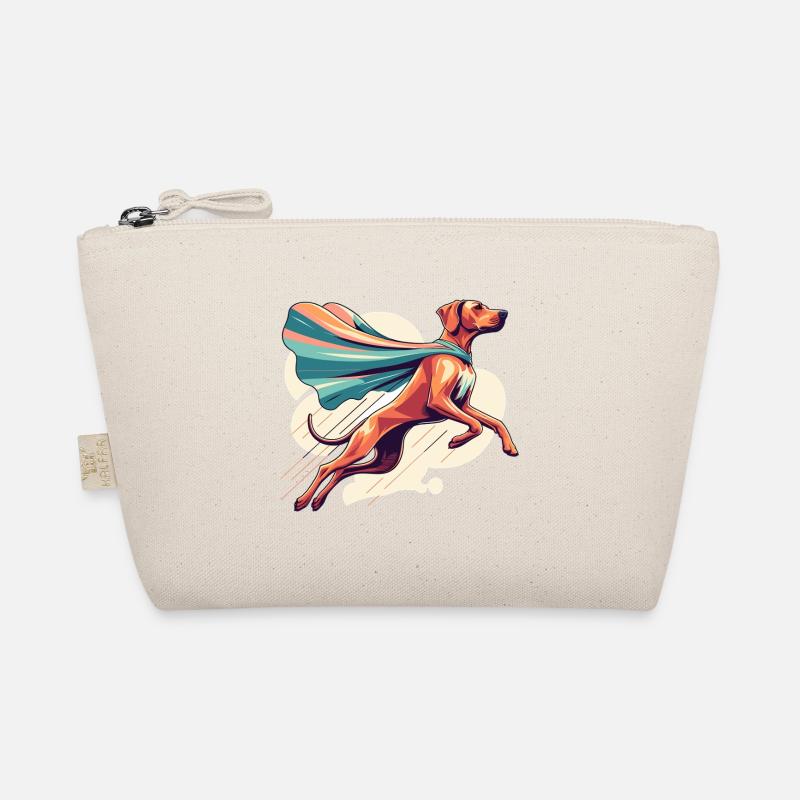 Super Dog Rhodesian Ridgeback RR Ridgie Gift Organic Pouch