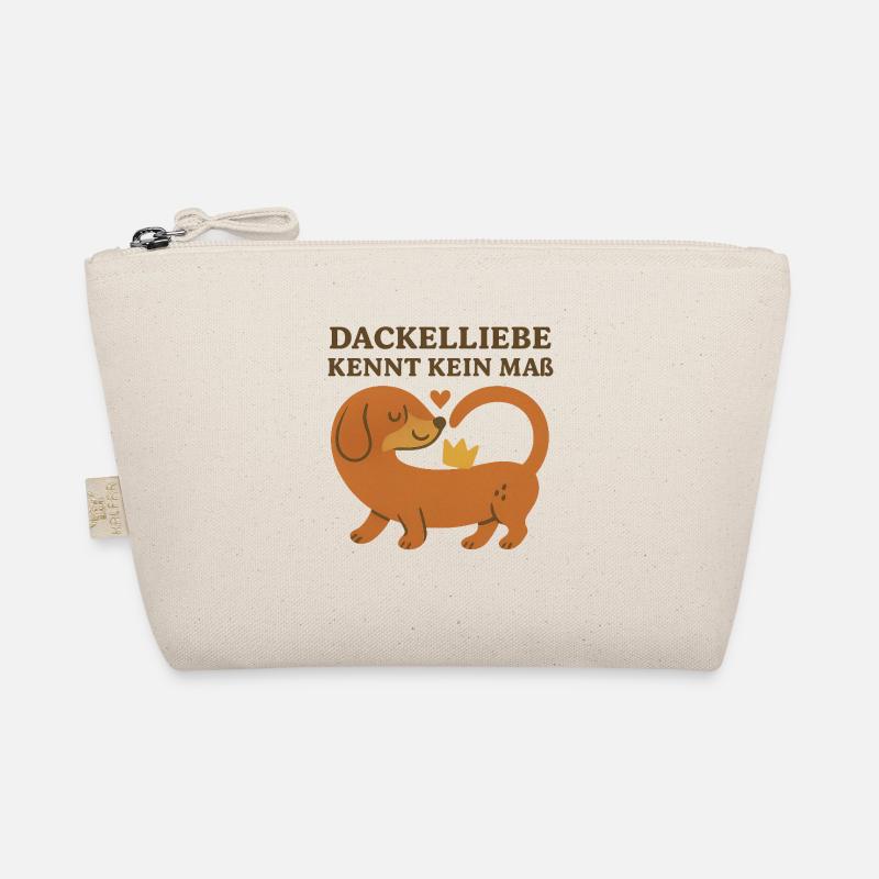 Dackelliebe kennt kein maß Bio-Täschchen