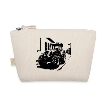 Tractor Power Vintage - Organic Pouch - nature - Front