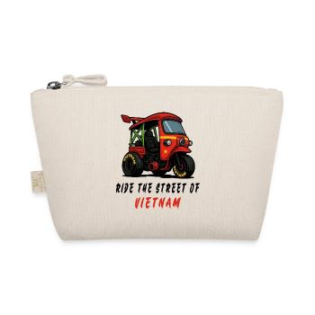 Vietnam Tuk-Tuk Racing - Organic Pouch - nature - Front