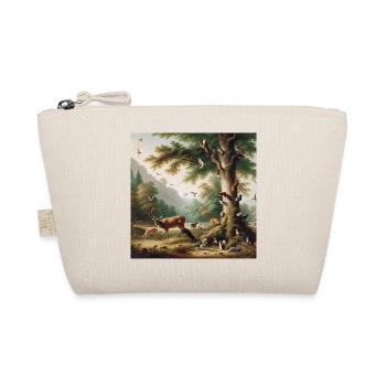 Scène de forêt avec cerf et nature - Trousse biologique - nature - Devant