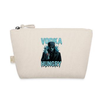 Vodka Hungry – Frostiger Look - Bio-Täschchen - Natur - Vorne