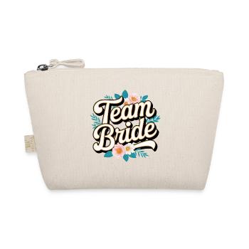 L’équipe de la mariée ! Personnalisable - Trousse biologique - nature - Devant