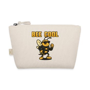 Bee Cool biker bi en veste en cuir - Trousse biologique - nature - Devant