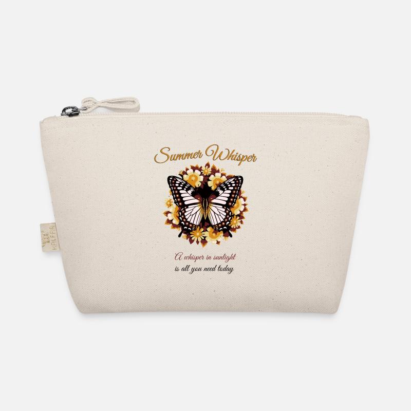 Summer Dream Butterfly Design Organic Pouch