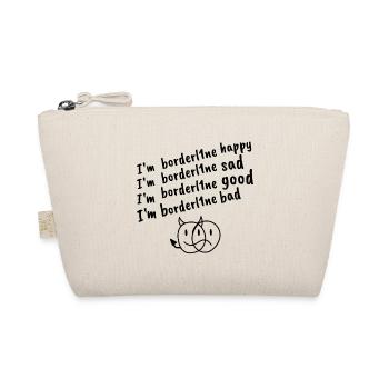 Between Borderl1ne and everyday life - Organic Pouch - nature - Front