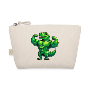 Strong kite trainer with muscle design - Organic Pouch - nature - Front