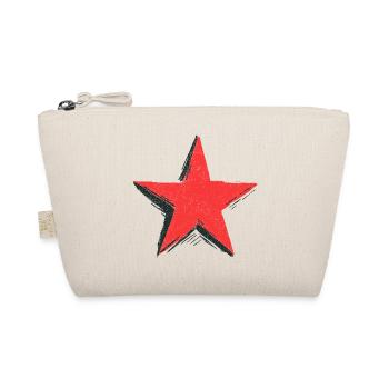 Red Star - Bio-Täschchen - Natur - Vorne