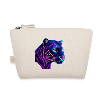 Panther aux couleurs néon - Trousse biologique - nature - Devant