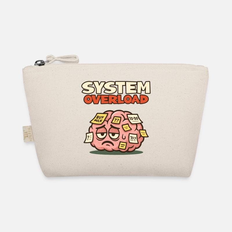 System Overload Gehirn Bio-Täschchen