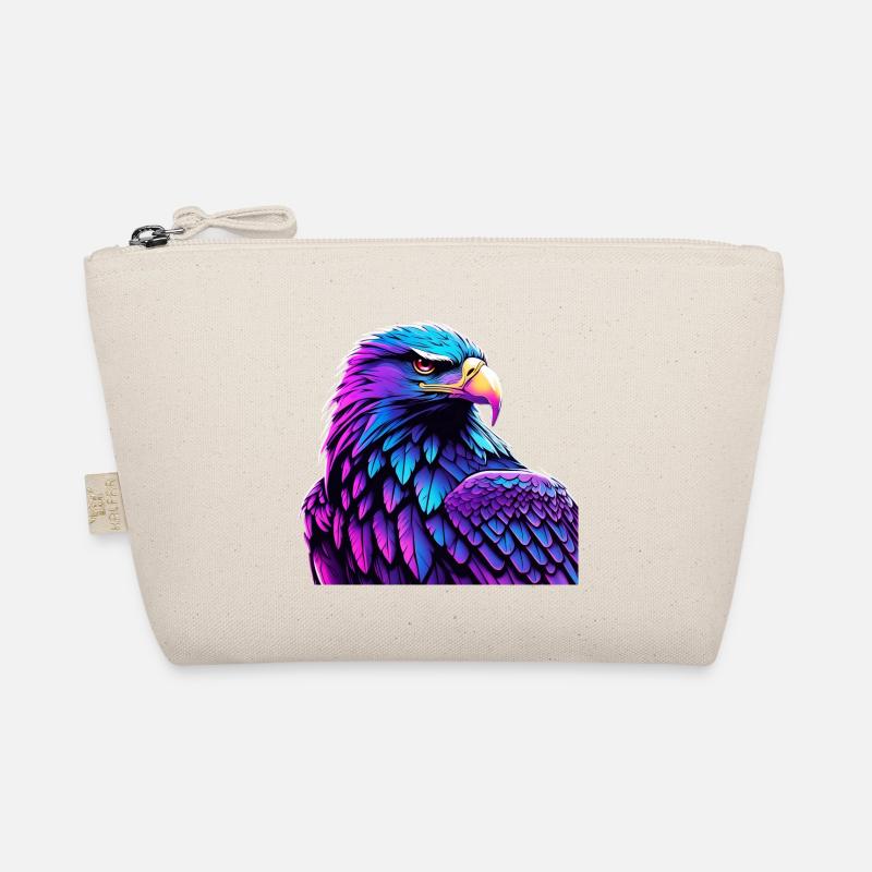 Glowing Eagle with Gradient Organic Pouch
