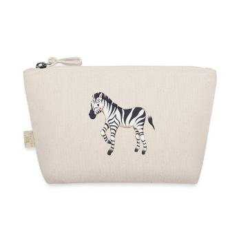 Zebra - Organic Pouch - nature - Front