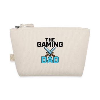 The Gaming Dad - Pixel Art Gamer Papa - Bio-Täschchen - Natur - Vorne
