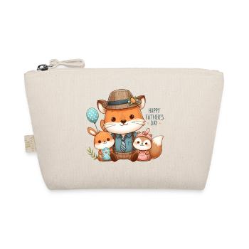 Mignonne fête des pères en famille - Trousse biologique - nature - Devant