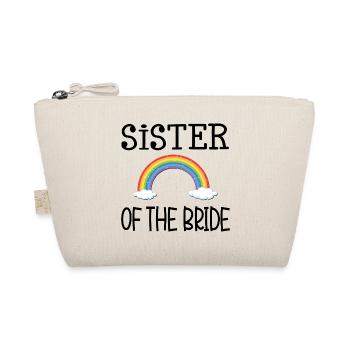 REGENBOGENSCHWESTER DER BRAUT - Bio-Täschchen - Natur - Vorne