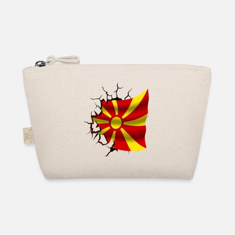 Drapeau de la Macédoine - Macédoine - Drapeau brisé Trousse biologique