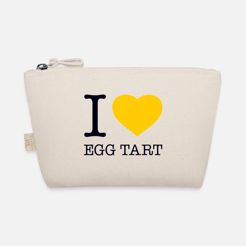 I LOVE EGG TART Organic Pouch