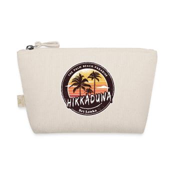 Hikkaduwa Beach Sri Lanka Palmen Design - Bio-Täschchen - Natur - Vorne