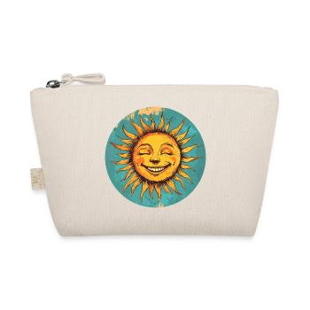 Sonne - Bio-Täschchen - Natur - Vorne