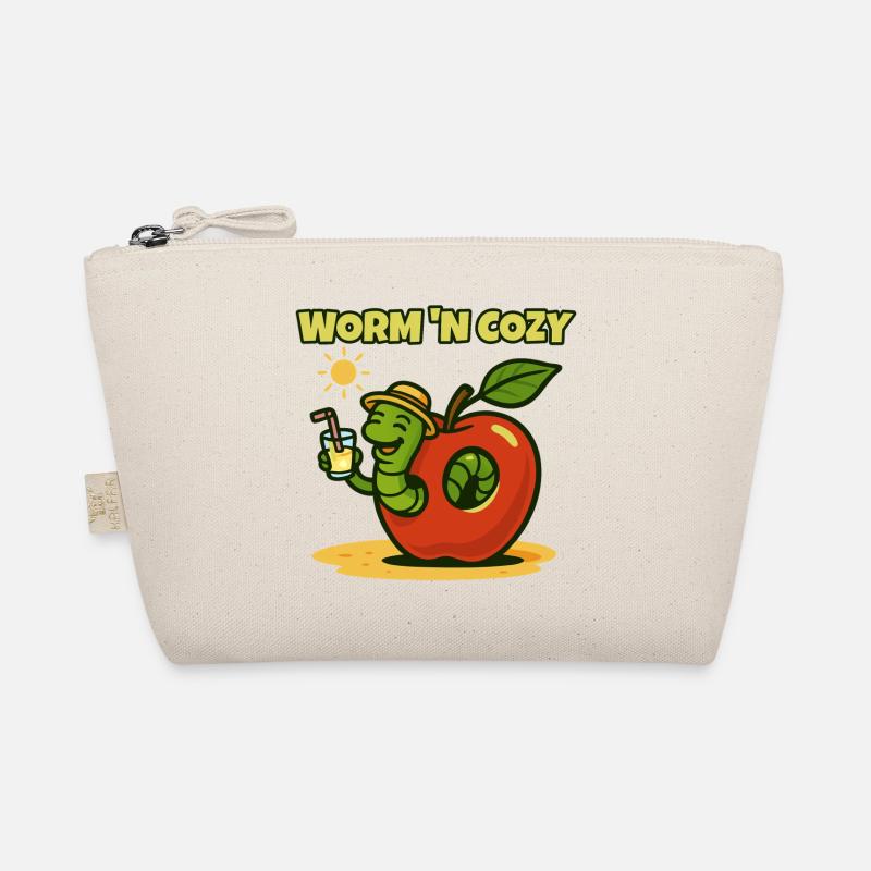 Worm 'N Cozy Sunshine Fruit Lounge - Bio-Täschchen - Natur