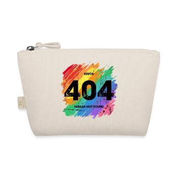 Vibrant Rainbow Error 404 Design - Trousse biologique - nature - Devant