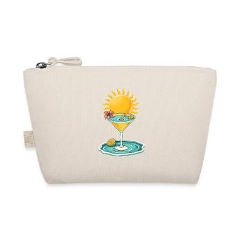 Summer Cocktail Vibes – Tropical Drink with Sun Il - Organic Pouch - nature - Front