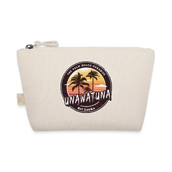 Unawatuna Vintage Design - Organic Pouch - nature - Front