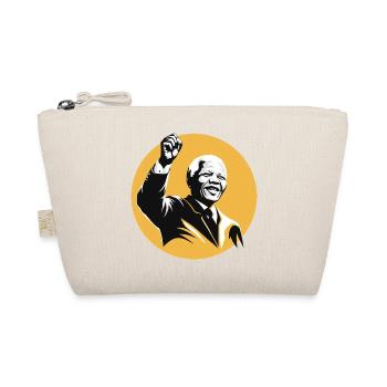 Nelson Mandela | Inspirational - Organic Pouch - nature - Front