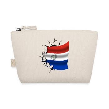 Bandera Paraguay - Paraguay - Drapeau Broken Design - Trousse biologique - nature - Devant