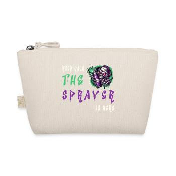 Keep Calm – The Sprayer - Organic Pouch - nature - Front