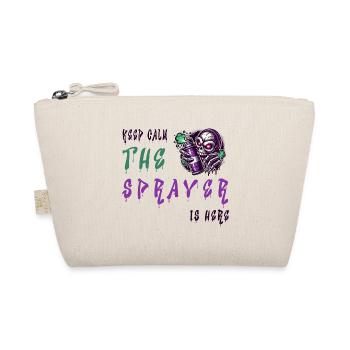 Keep Calm – The Sprayer - Organic Pouch - nature - Front