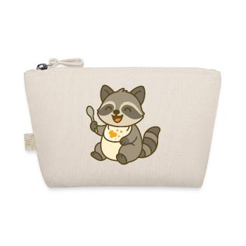 Feeding with baby raccoon - Organic Pouch - nature - Front