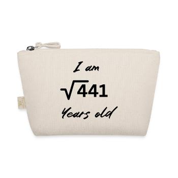 I am 21 Years old - Organic Pouch - nature - Front