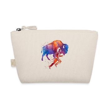 Aura d’aquarelle de buffle de coureur amérindien - Trousse biologique - nature - Devant