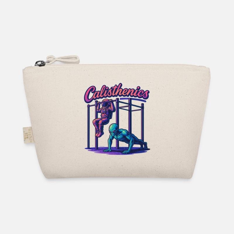 Calisthenics Astronaut Alien Pull-ups Gift Organic Pouch