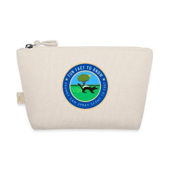 Skunks can spray scent 10 feet - Organic Pouch - nature - Front