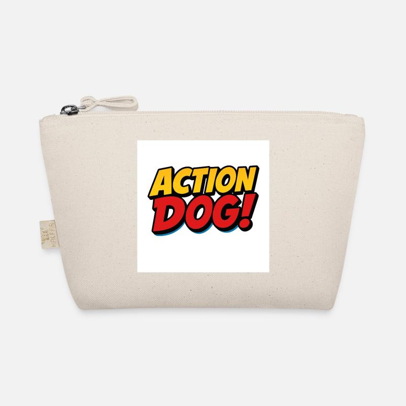 Action Hund Comic Stil Bio-Täschchen