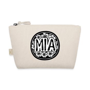 Mia Chemise Design avec des fleurs - Trousse biologique - nature - Devant