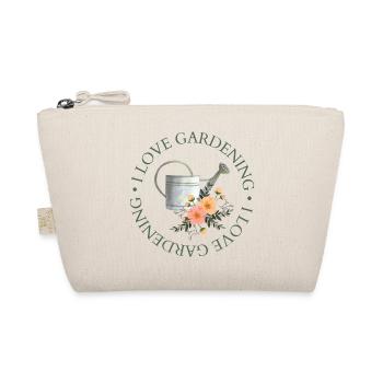 I love gardening! - Bio-Täschchen - Natur - Vorne