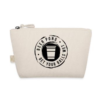 Bier Pong Balls wet - Bio-Täschchen - Natur - Vorne