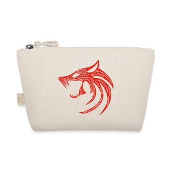 Loup démoniaque rouge - Trousse biologique - nature - Devant