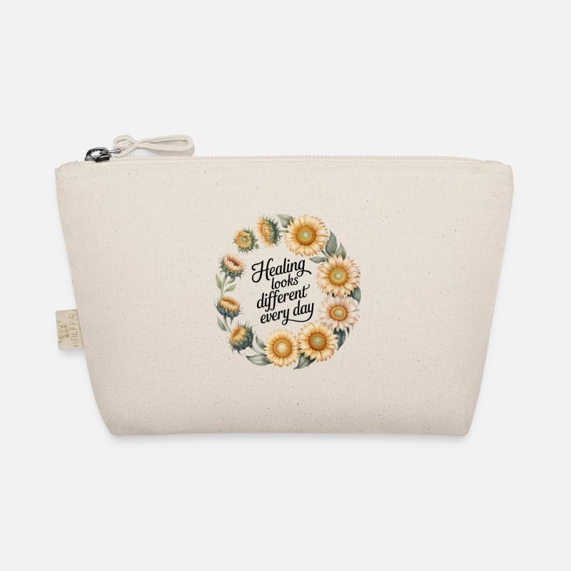 Couronne florale avec citation Trousse biologique