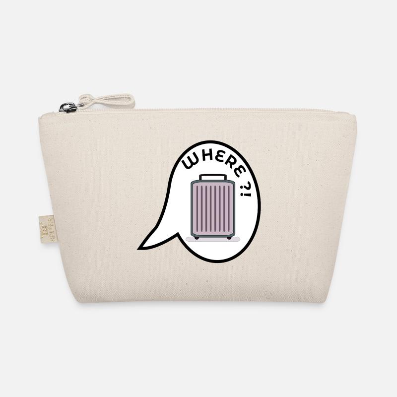WHERE SUITCASE HOLIDAY Organic Pouch