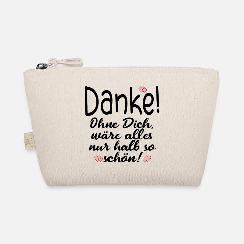 DANKE PARTNERSCHAFT FREUNDSCHAFT Bio-Täschchen