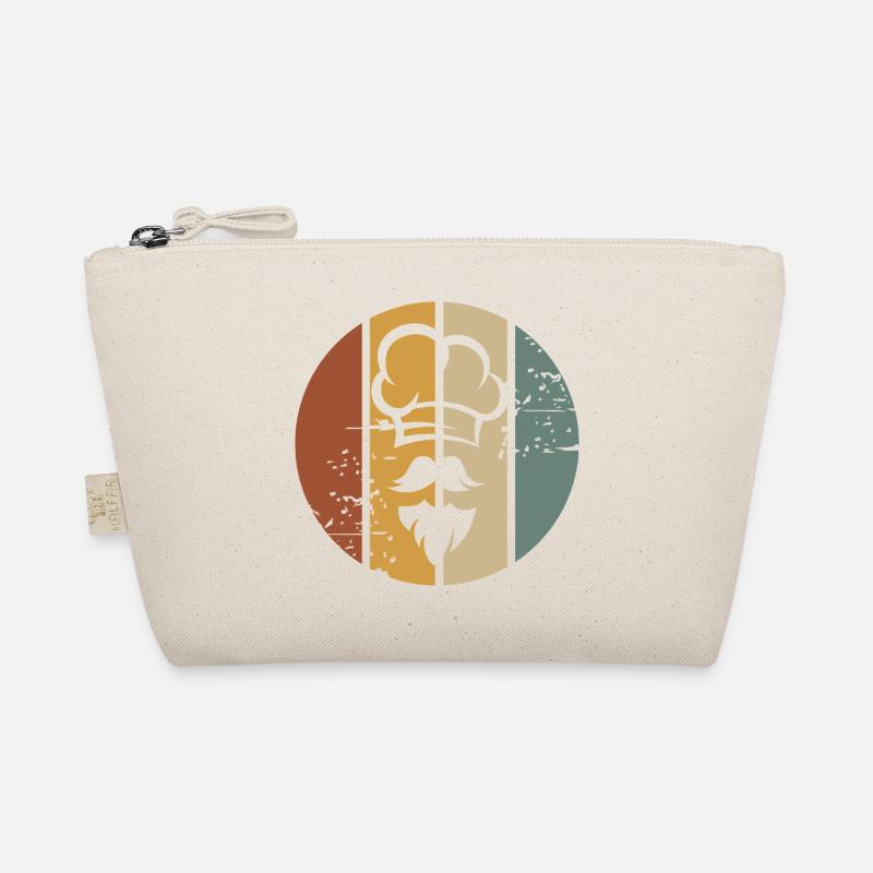 retro bakery and chef icon - restaurants logo Organic Pouch
