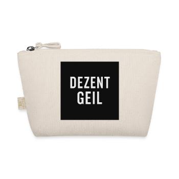 Discreetly cool slogan design - Organic Pouch - nature - Front