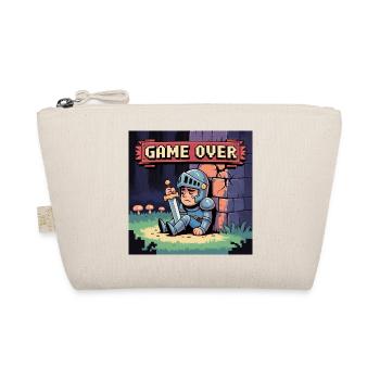 A pixel character burned by art - Organic Pouch - nature - Front