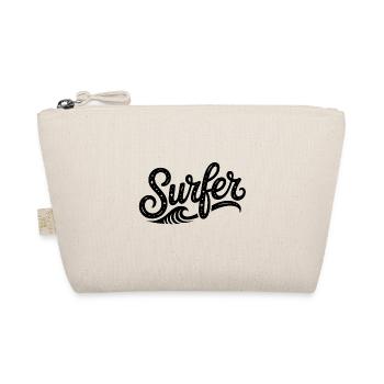 Surfer - Cooles Surfer-Logo - Bio-Täschchen - Natur - Vorne