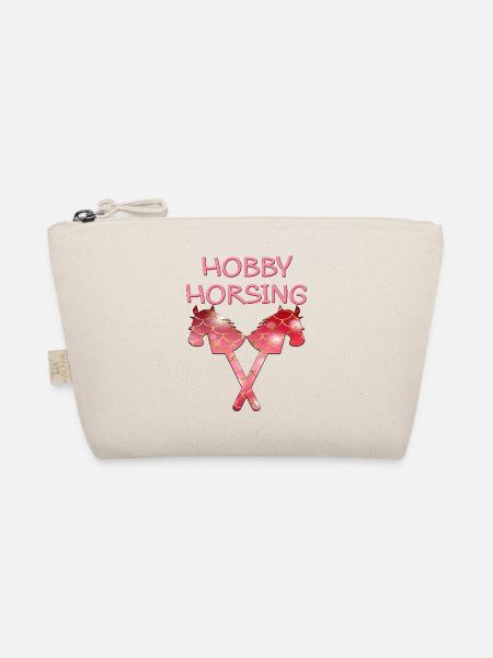 HOBBY HORSING PFERDE - Bio-Täschchen - Natur - Vorne