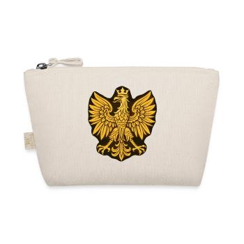 Pologne Polska aigle or graphique drapeau cadeau - Trousse biologique - nature - Devant